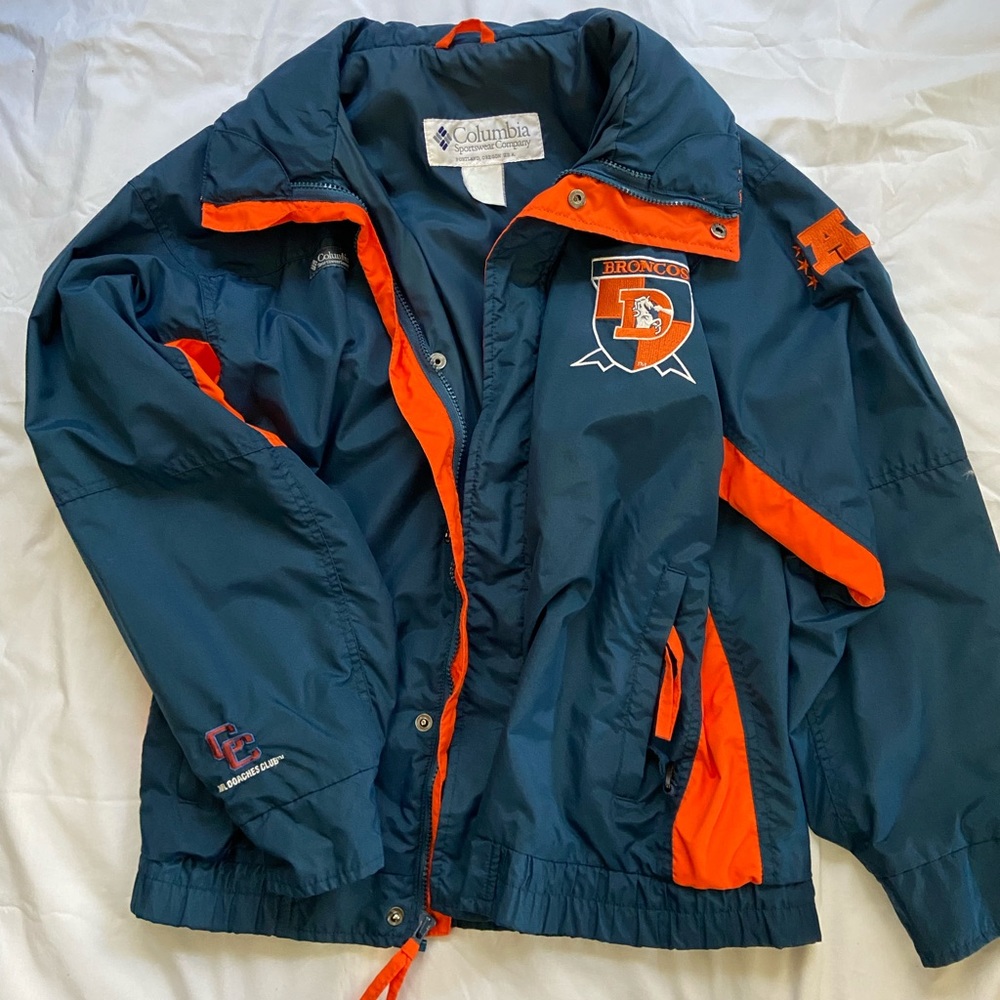 Vintage Broncos Columbia Jacket!